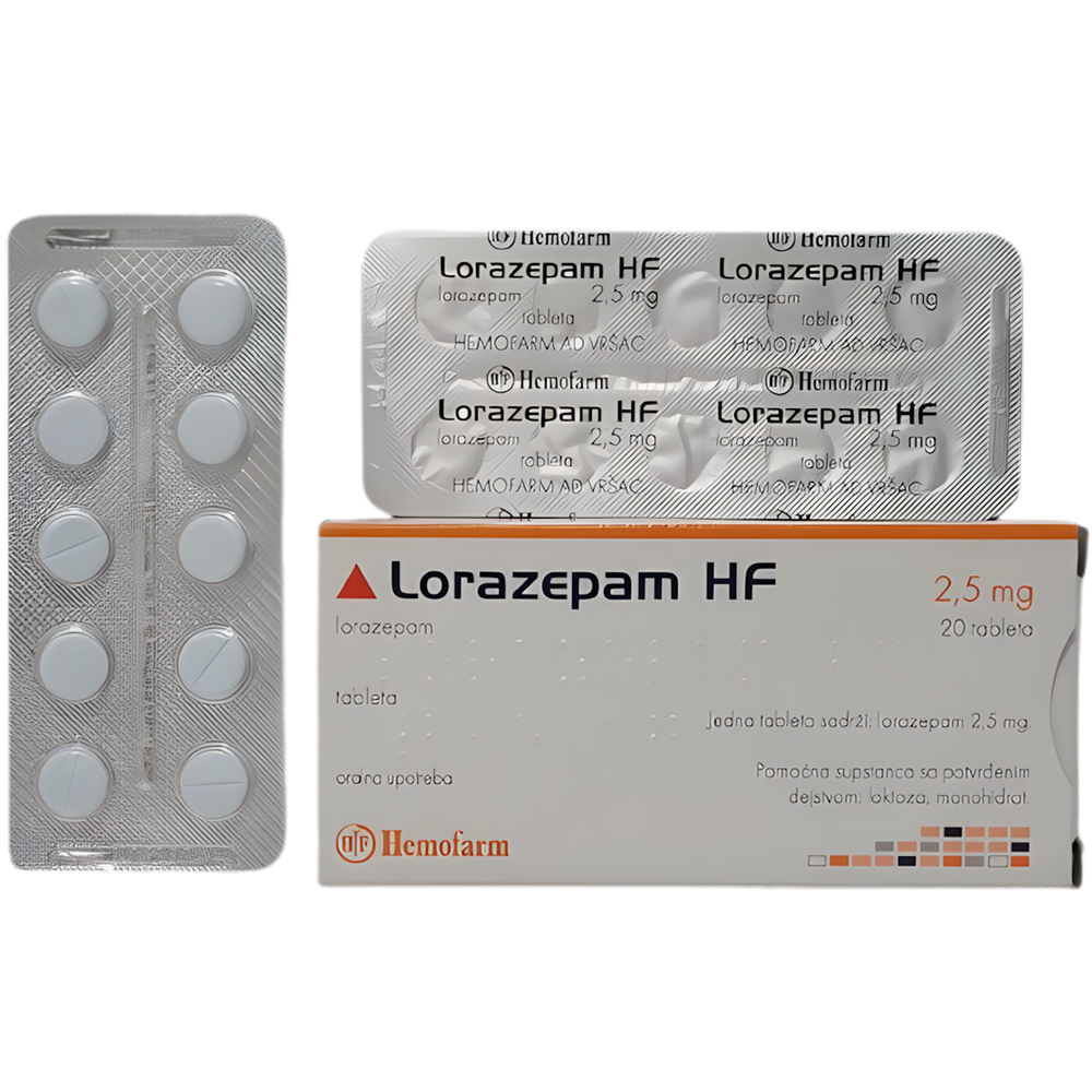 Lorazepam 2.5mg